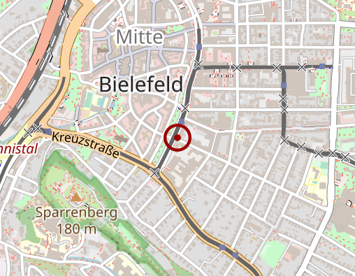 Karte: Sparrenberg-Apotheke