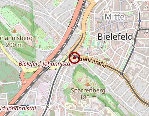 Karte: Bethel.regional, FuD Bielefeld-Bethel