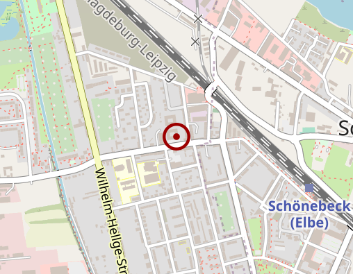 Karte: Johanniter-Unfall-Hilfe e. V. RV Magdeburg/Börde/Harz - Ambulanter Pflegedienst Schönebeck