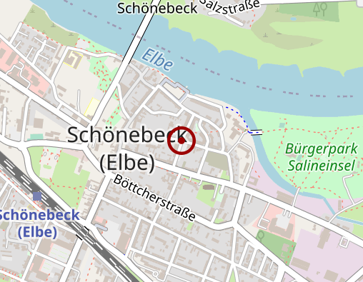 Karte: Caritas Sozialstation Schönebeck