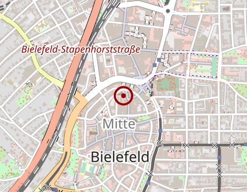 Karte: Gemeindepflegestation der Ev. Reformierten Kirchengemeinde