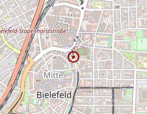 Karte: Niederwall-Apotheke