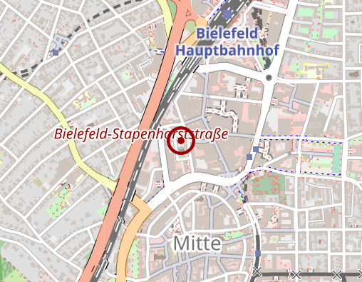 Karte: Ambulanter Pflegedienst Mitte