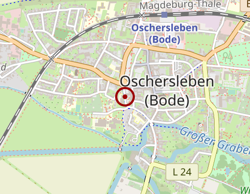 Karte: DRK Tagespflege Oschersleben