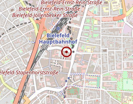 Karte: Wefing-Müller S., Müller M. u. weitere Dres. med.