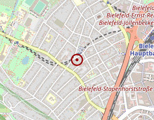 Karte: Psychotherapeutische Praxis am Siegfriedplatz