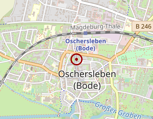 Karte: Häuslicher Pflegedienst Oschersleben Andrea Neubauer