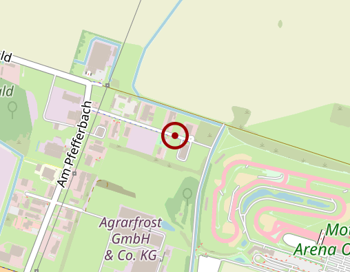 Karte: Taxizentrale u. Pension