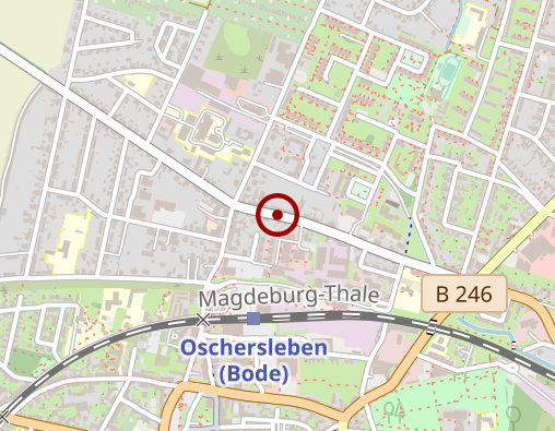 Karte: Betreutes Wohnen für seelisch Behinderte