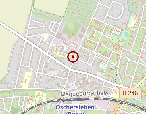 Karte: Ev. Einrichtungen Matthias-Claudius-Haus Wohn- und Werkstätten