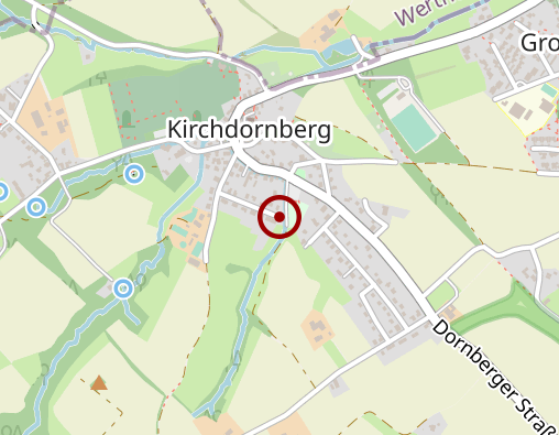 Karte: DRK Ortsverein Bielefeld-Dornberg e.V., Unterkunft Kirchdornberg