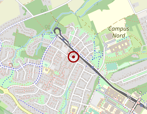 Karte: Schuhbar u. Schlüsseldienst