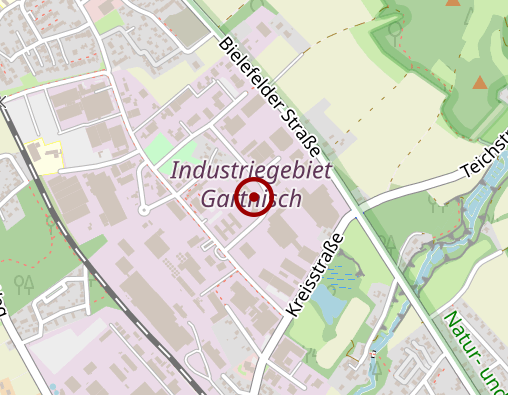 Karte: wertkreis Gütersloh gGmbH