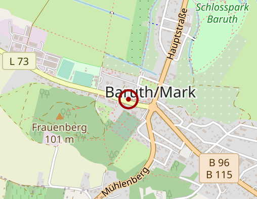 Karte: Tagespflege "Alte Försterei"