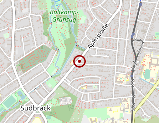 Karte: Betreuungsdienst Ulrike Andrea Brocke