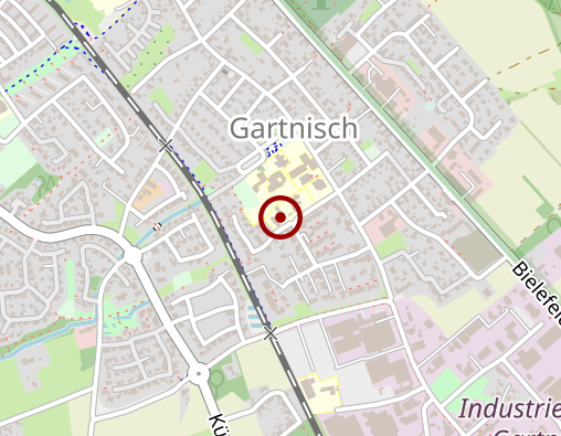 Karte: Kurzzeitpflegeheim für behind. Kinder und Jugendl. "Die Arche"