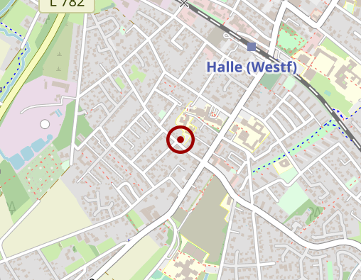 Karte: LWL-Klinikum Tagesklinik Halle