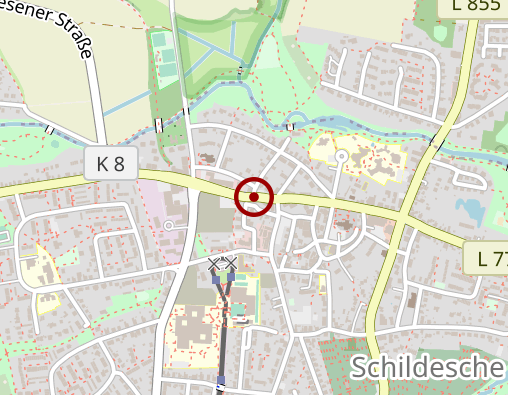 Karte: Ambulante Pflege Humana Cura GmbH