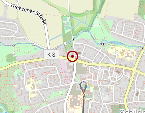 Karte: Das Tageshaus gGmbH Selbstbestimmt Leben im Alter