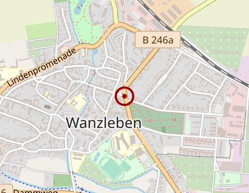 Karte: Altenbetreuungszentrum Wanzleben