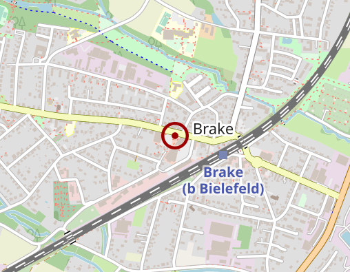 Karte: Busch Apotheke Brake