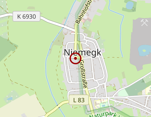 Karte: AWO Sozialstation "Am Rathaus" Niemegk