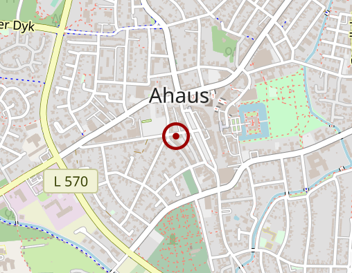 Karte: egio.care Ahaus GmbH