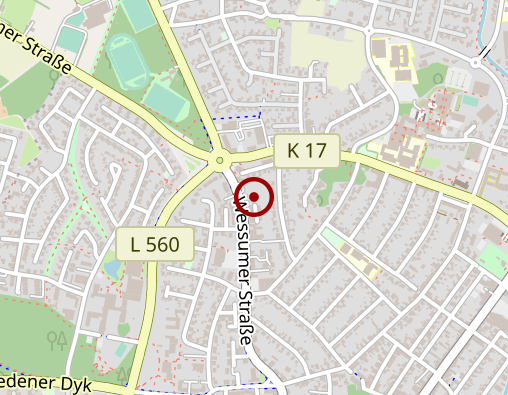 Karte: Pflegedienst Martin Landfester