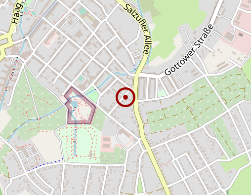 Karte: Volkssolidarität Verbandsbereich Fläming-Elster Sozialstation-Luckenwalde