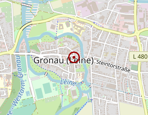 Karte: Johanniter Seniorenhäuser GmbH Johanniter-Stift Gronau