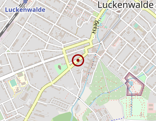 Karte: Ambulanter Pflegedienst Luckenwalde