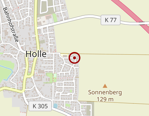 Karte: Seniorenzentrum Holle GmbH - Ambulanter Dienst