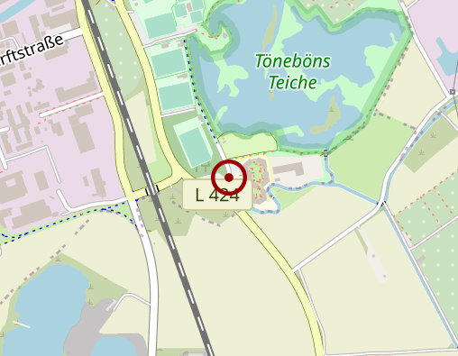 Karte: Julius Tönebön Stiftung Tönebön am See Vollstationäre Pflege