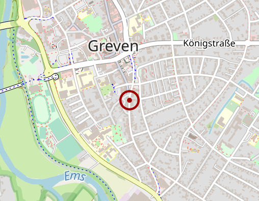 Karte: Ehe-, Familien- u.Lebensberatungsstelle Greven