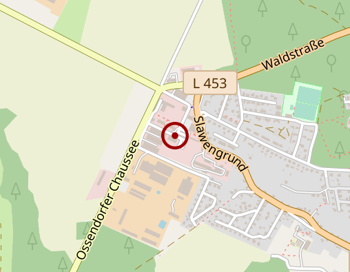 Karte: Johanniter Pflegedienst Neuzelle