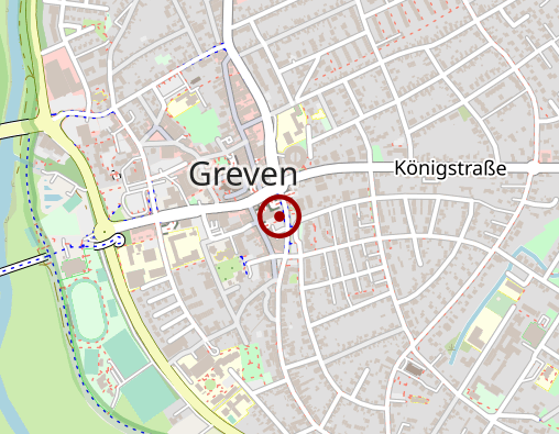 Karte: Flexible Hilfen Greven