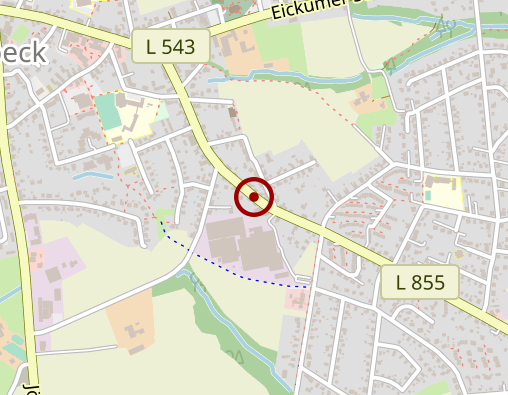 Karte: Häusliche Pflege Jöllenbeck