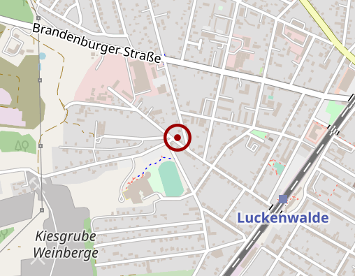 Karte: Rasenack Kathrin Physiotherapie