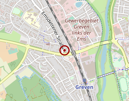 Karte: Krankengymnastikpraxis links der Ems Inh. Peter Winter