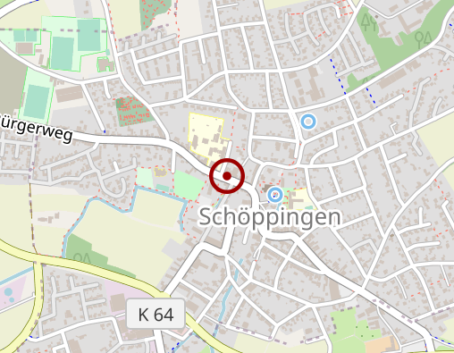 Karte: Caritas Pflege & Gesundheit, Mobile Pflege Schöppingen