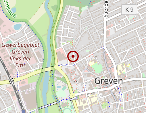 Karte: Lebenshilfe für Menschen mit geistiger Behinderung