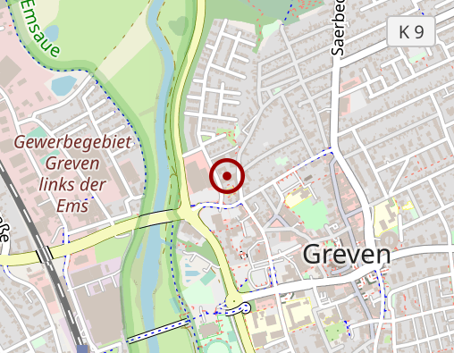 Karte: Lebenshilfe für Menschen mit geistiger Behinderung