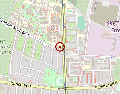 Karte: Universitätsklinikum Magdeburg A. ö. R.