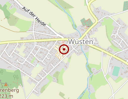 Karte: Evangelisches Stift zu Wüsten