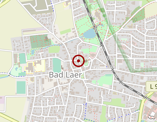 Karte: Caritas-Sozialstation Bad Laer