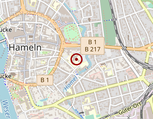 Karte: Erziehungsberatungsstelle des Landkreises Hameln-Pyrmont