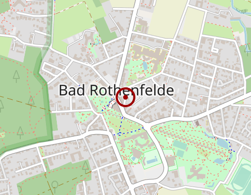 Karte: Tagespflege an den Salinen Manuela Hinrichsen