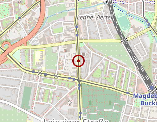 Karte: Apotheke im M S Z