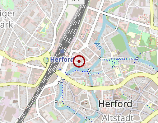 Karte: Sozialstation Herford