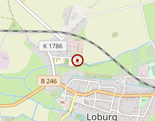 Karte: Johanniterhaus St. Laurentius zu Loburg